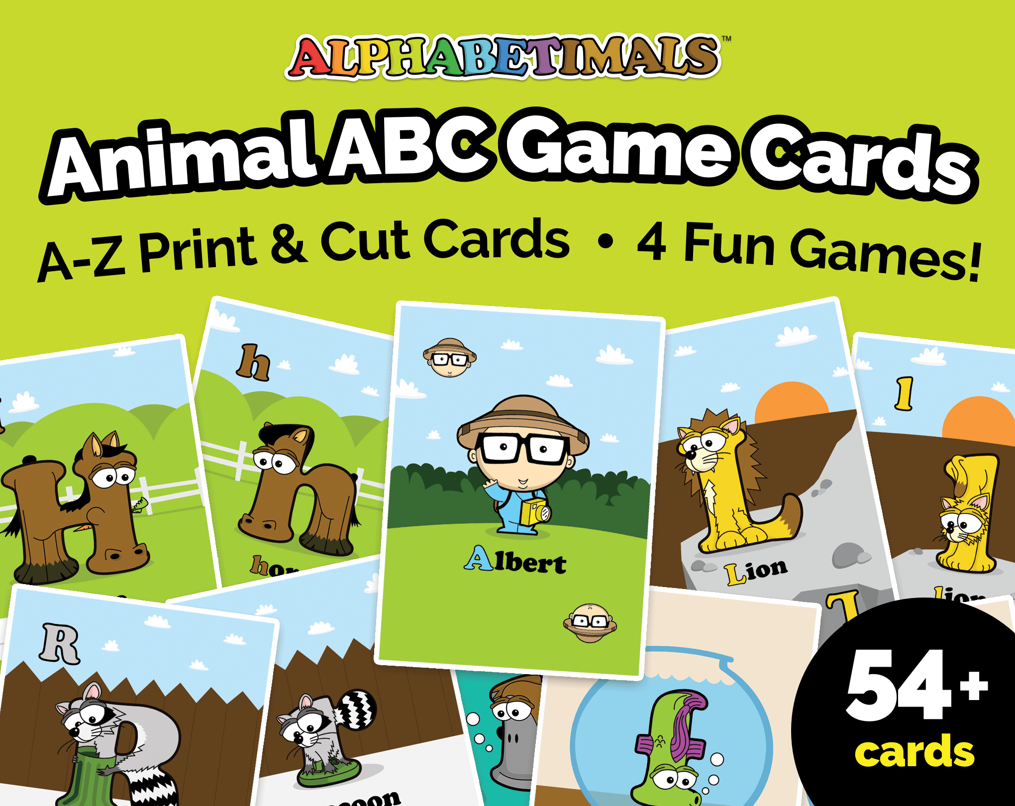 animal card games