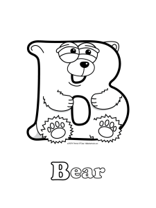 Free Hippo Coloring Page - Alphabetimals