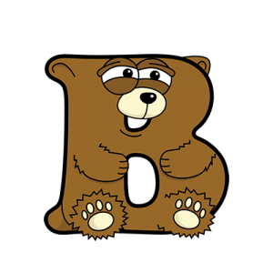 Cartoon Bear | Alphabetimals.com