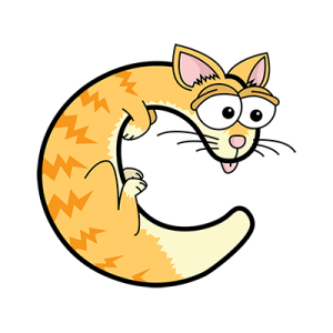 Cartoon Cat | Alphabetimals.com