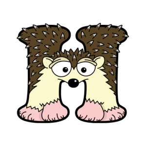 Hedgehog | Alphabetimals.com