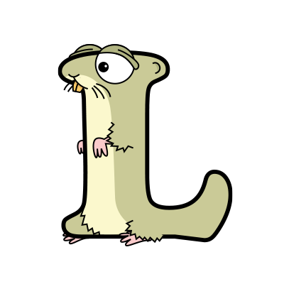 Cartoon Lemming | Alphabetimals.com