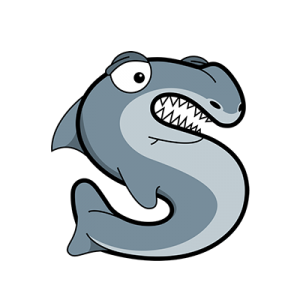 Cartoon Shark | Alphabetimals.com