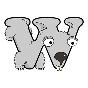 Cartoon Wombat | Alphabetimals.com
