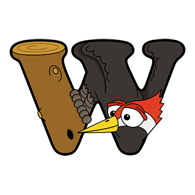 Cartoon Woodpecker | Alphabetimals.com