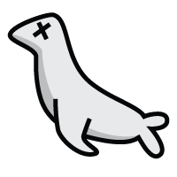 Cartoon seal
